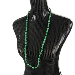 Beads for life boho green beaded necklace